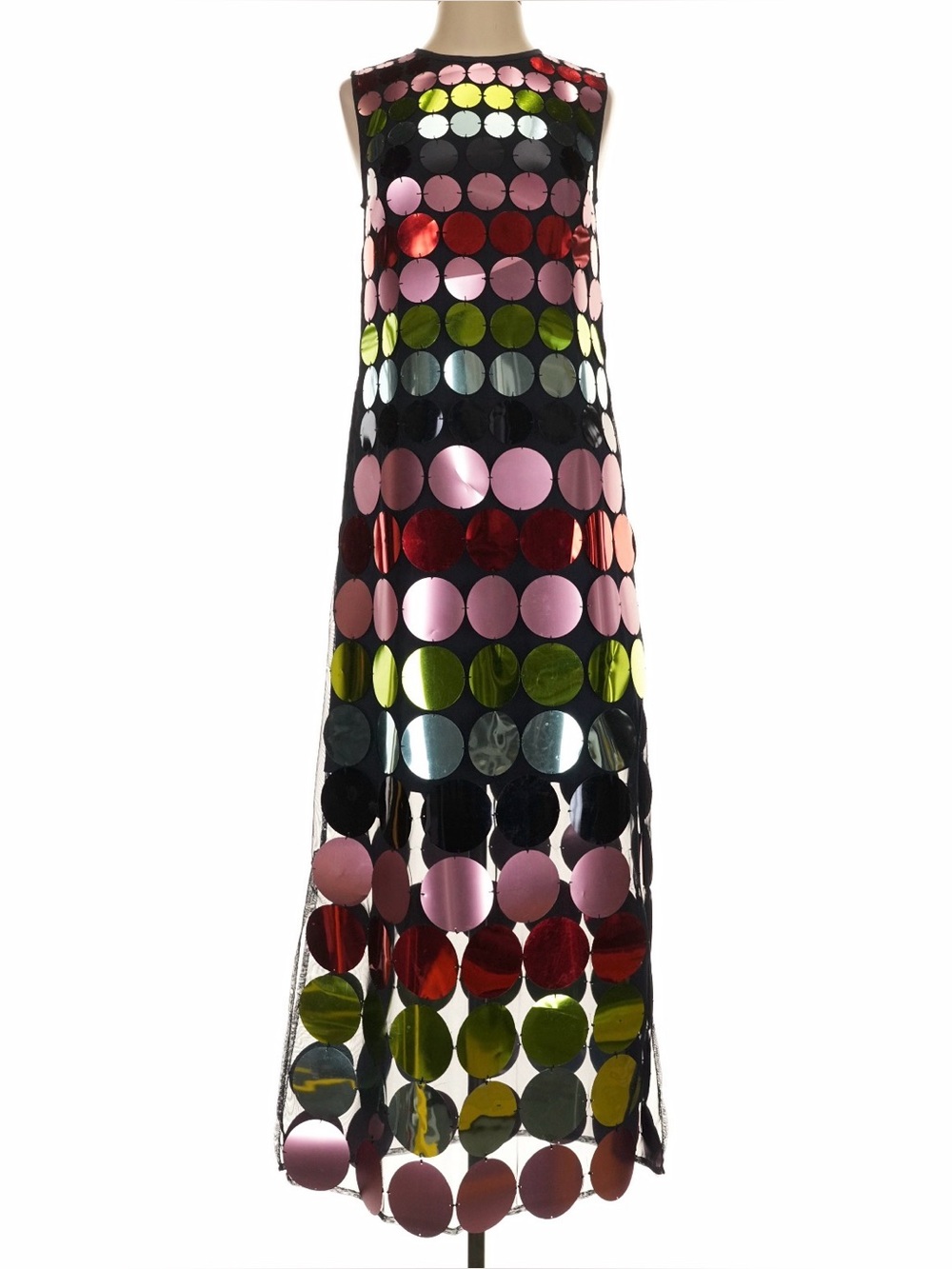 FRANCES VALENTINE X ATLANTIC-PACIFIC Sequin Maxi Dress Size Small NWT - Picture 9 of 16